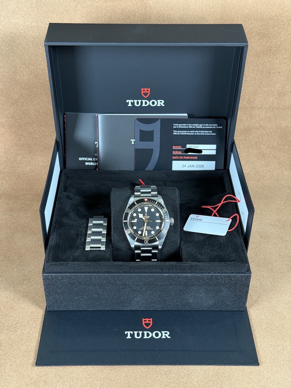 Tudor Black Bay 58 79030N complete set in box with papers